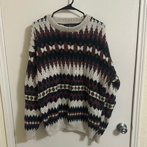 EUC Vintage Lake Harmony USA Cotton Sweater Large